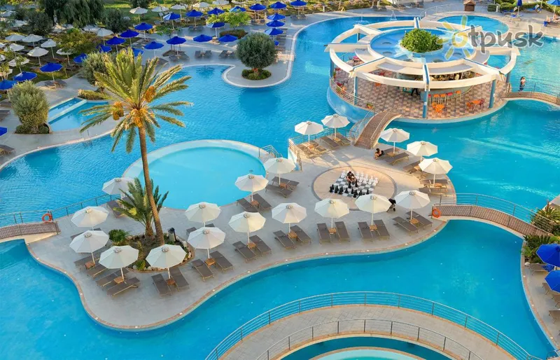 Фото отеля Atrium Platinium Luxury Resort & Spa 5* Rodas Graikija išorė ir baseinai