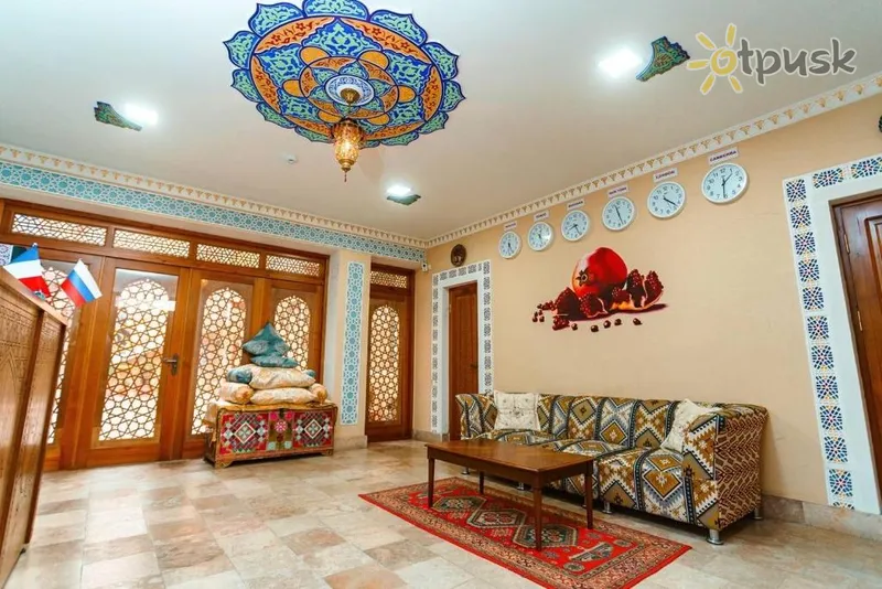 Фото отеля Anor Hotel 3* Buhāra Uzbekistāna vestibils un interjers
