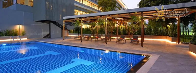 Фото отеля Tinidee Bangkok Golf Club Hotel 3* Бангкок Таиланд экстерьер и бассейны