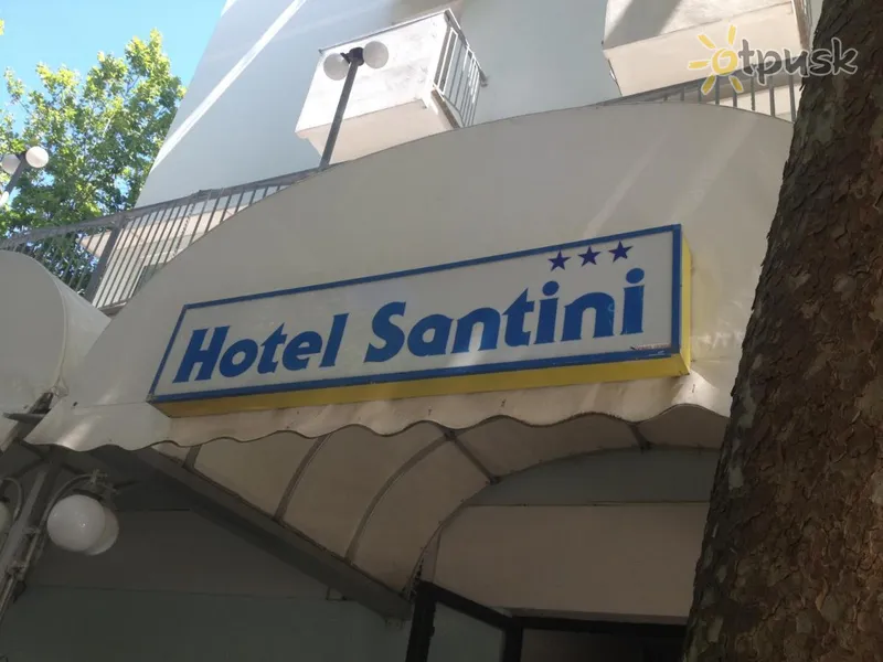 Фото отеля Santini Hotel 3* Римини Италия экстерьер и бассейны