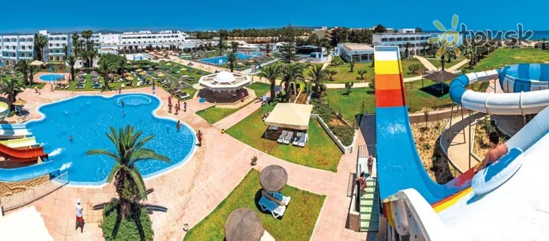Фото отеля AQI SplashWorld Venus Beach 4* Hamametas Tunisas išorė ir baseinai
