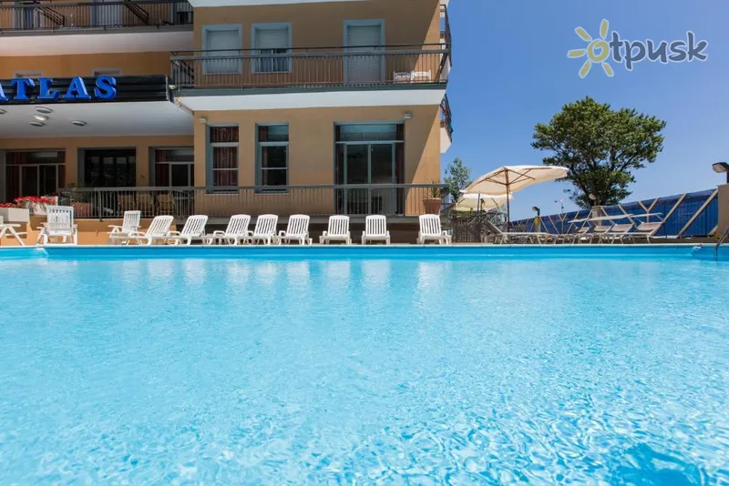 Фото отеля Atlas Hotel 3* Ріміні Італія екстер'єр та басейни