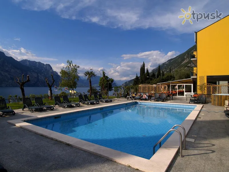 Фото отеля Sole Malcesine Hotel 3* Ežeras garda Italija išorė ir baseinai