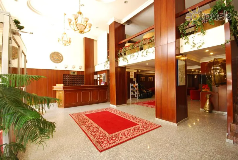 Фото отеля Mithat Hotel 3* Ankara Turcija vestibils un interjers