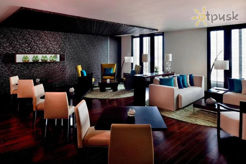 Фото отеля Marriott Executive Apartments Al Jaddaf 4* Дубай ОАЭ лобби и интерьер