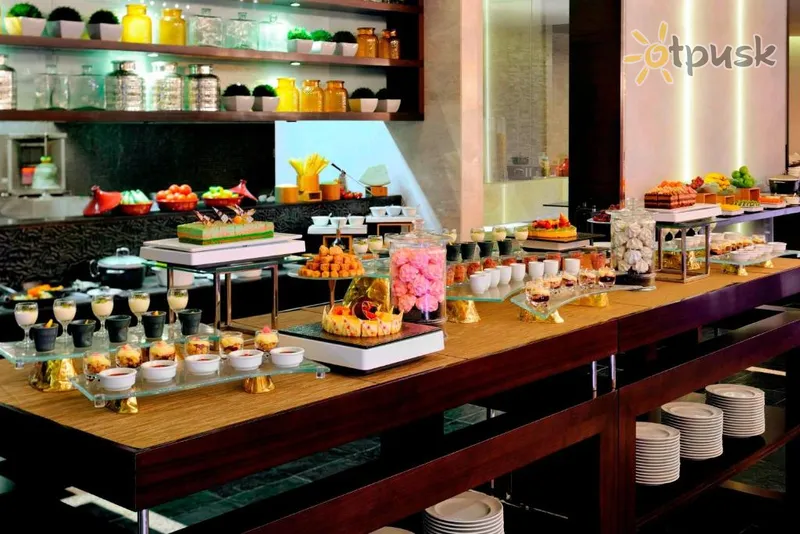 Фото отеля Marriott Executive Apartments Al Jaddaf 4* Дубай ОАЭ бары и рестораны