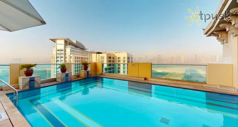 Фото отеля Marriott Executive Apartments Al Jaddaf 4* Дубай ОАЭ экстерьер и бассейны