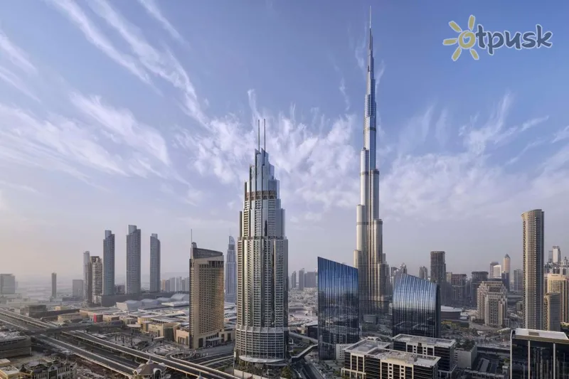 Фото отеля Kempinski The Boulevard Dubai 5* Dubajus JAE išorė ir baseinai