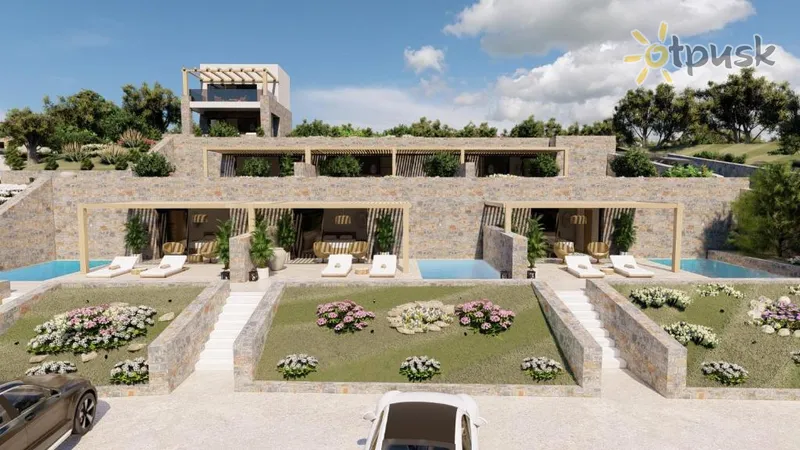 Фото отеля Deos Luxury Suites 4* Kreta – Heraklionas Graikija išorė ir baseinai