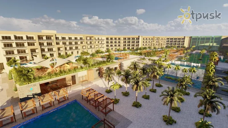 Фото отеля Jaz Asteria Beach 5* Sahl Hasheesh Egiptas išorė ir baseinai