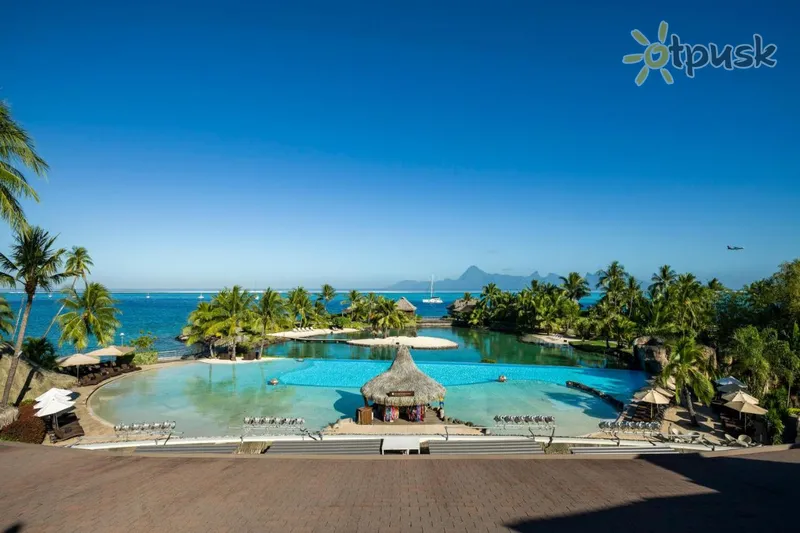 Фото отеля InterContinental Tahiti Resort & Spa 4* о. Таити Французская Полинезия экстерьер и бассейны