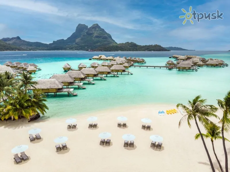 Фото отеля Le Bora Bora by Pearl Resorts 4* о. Бора-Бора Французская Полинезия пляж