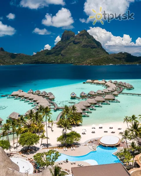 Фото отеля Le Bora Bora by Pearl Resorts 4* о. Бора-Бора Французская Полинезия экстерьер и бассейны