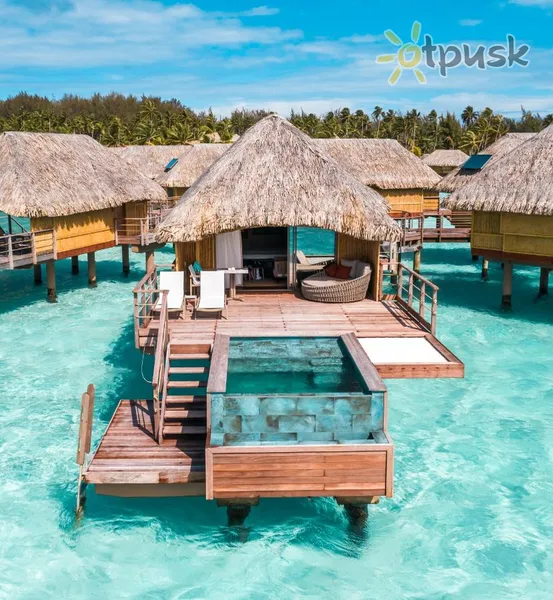 Фото отеля Le Bora Bora by Pearl Resorts 4* о. Бора-Бора Французская Полинезия экстерьер и бассейны