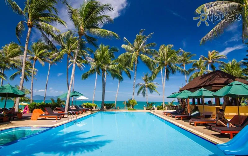 Фото отеля Coco Palm Beach Resort 3* par. Samui Taizeme ārpuse un baseini