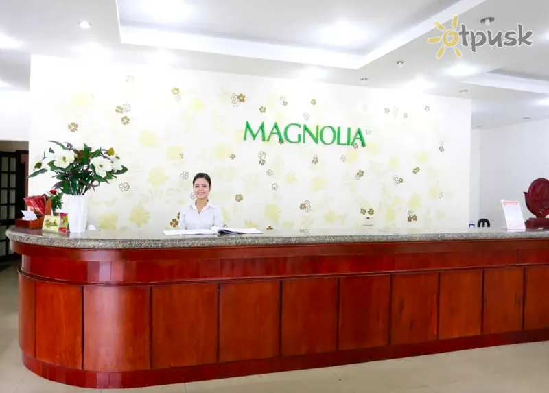 Фото отеля Magnolia Hotel 4* Дананг Вьетнам лобби и интерьер