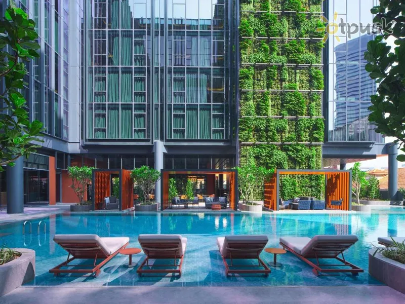 Фото отеля Pullman Singapore Hill Street 5* Сингапур Сингапур экстерьер и бассейны