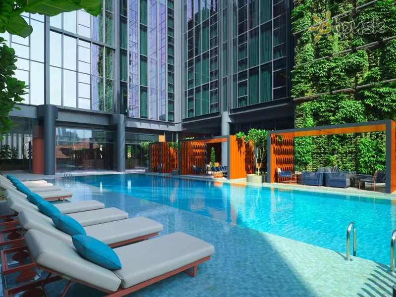 Фото отеля Pullman Singapore Hill Street 5* Сингапур Сингапур экстерьер и бассейны