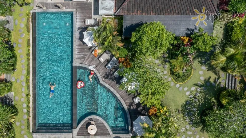 Фото отеля Kailash Suites 3* Ubudas (Balis) Indonezija išorė ir baseinai