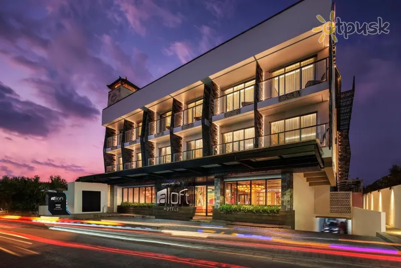 Фото отеля Aloft Bali Seminyak 4* Seminyakas (Balis) Indonezija išorė ir baseinai