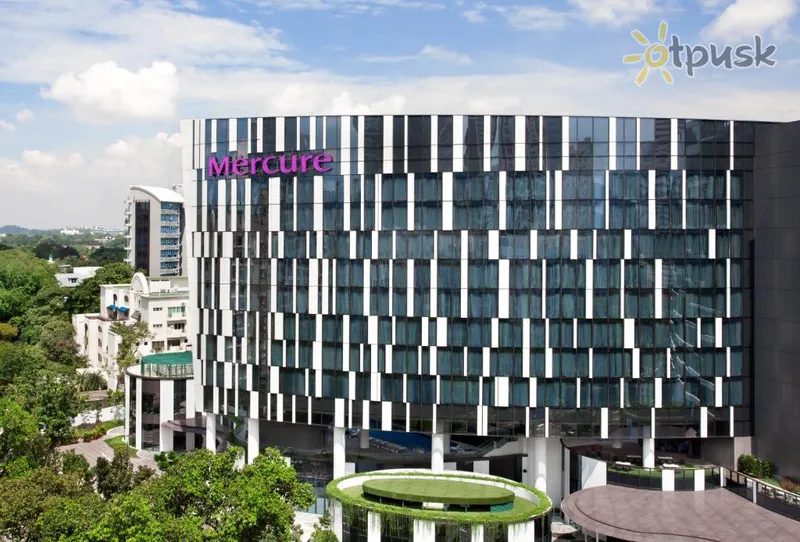 Фото отеля Mercure Singapore On Stevens 4* Singapūras Singapūras išorė ir baseinai