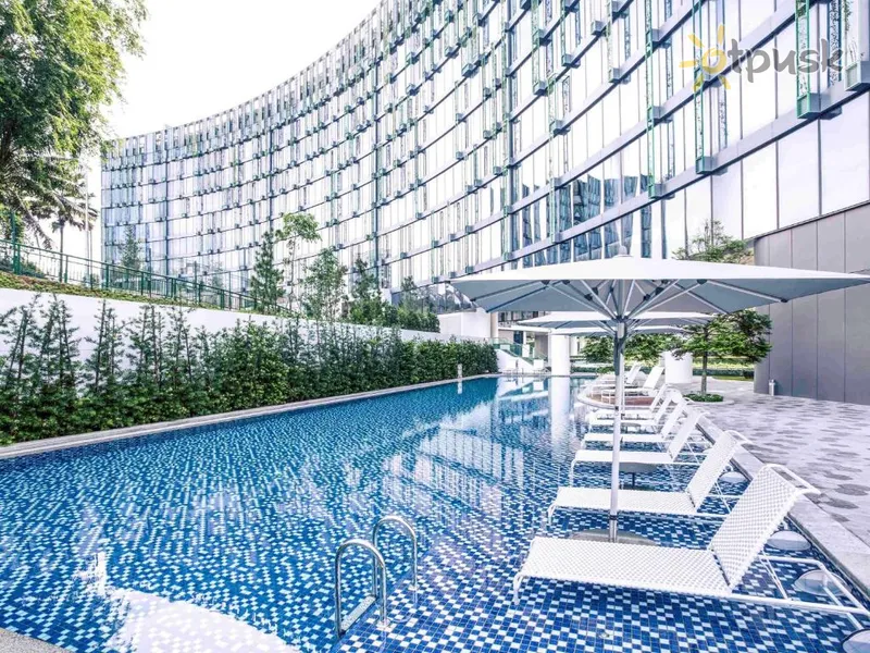 Фото отеля Mercure Singapore On Stevens 4* Сингапур Сингапур экстерьер и бассейны