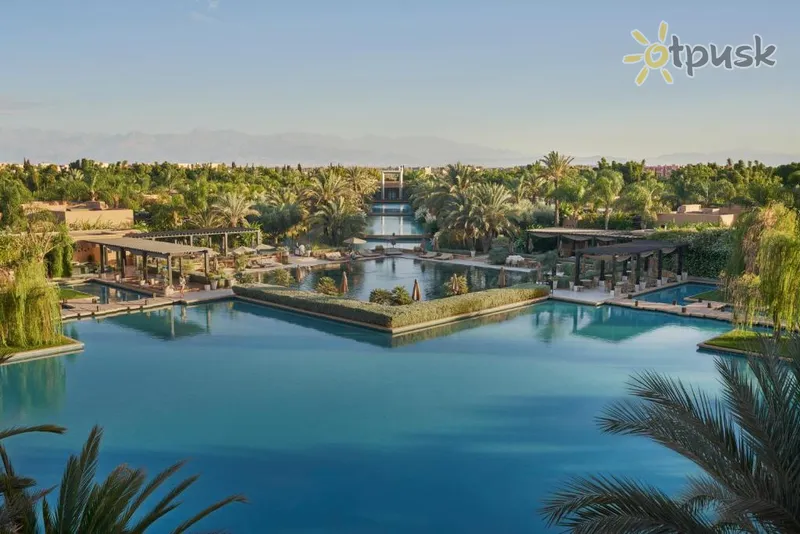 Фото отеля Mandarin Oriental Marrakech 5* Марракеш Марокко экстерьер и бассейны