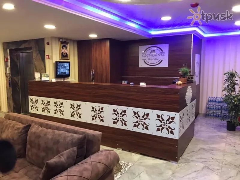 Фото отеля Ozgur Hotel 3* Antālija Turcija vestibils un interjers