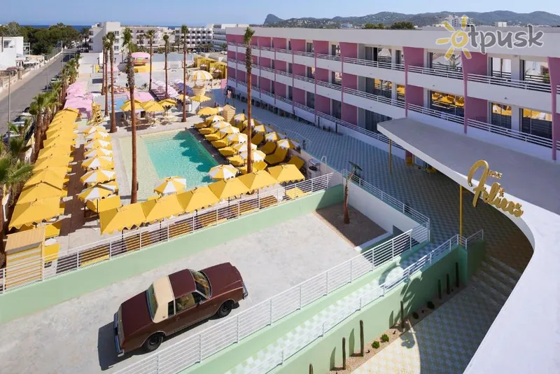 Фото отеля Los Felices Ibiza Hotel 4* par. Ibiza Spānija ārpuse un baseini