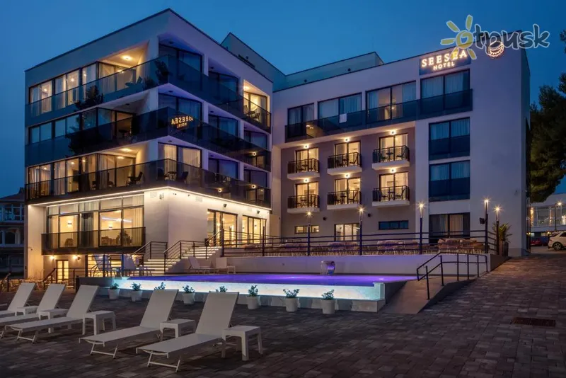 Фото отеля SeeSea Hotel 4* Vodice Kroatija išorė ir baseinai