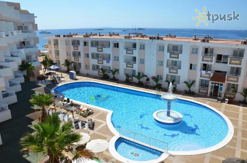 Фото отеля Vibra Panoramic Apartments 3* par. Ibiza Spānija ārpuse un baseini