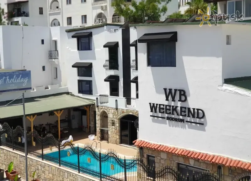 Фото отеля Wb Weekend Bodrum 3* Бодрум Турция экстерьер и бассейны