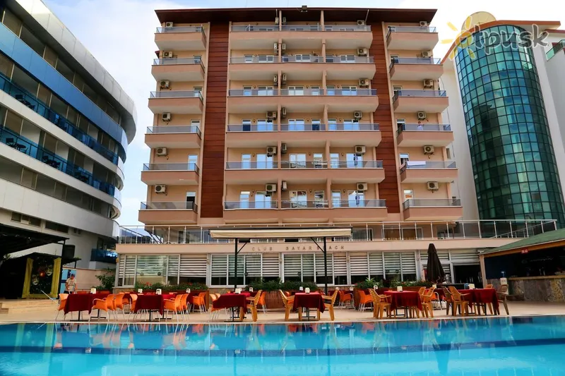 Фото отеля Club Bayar Beach Hotel 3* Alanija Turkija išorė ir baseinai