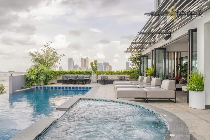 Фото отеля Harmony Phnom Penh Hotel 4* Pnompeņa Kambodža ārpuse un baseini