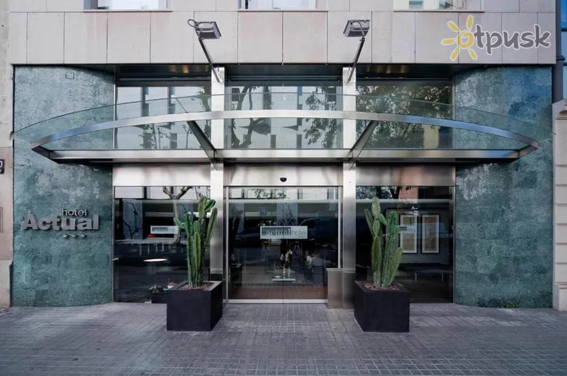 Фото отеля Actual Hotel 3* Барселона Испания экстерьер и бассейны