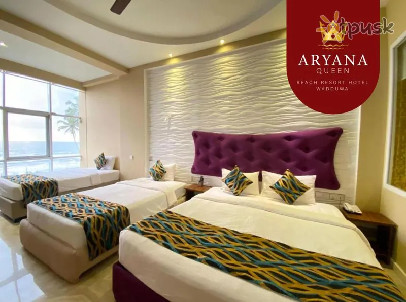 Фото отеля Aryana Queen Beach Resort 4* Wadduwa Šrilanka istabas