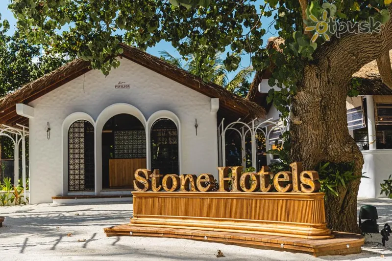 Фото отеля Stone Hotels Dhiffushi 4* Ziemeļu Males atols Maldīvija ārpuse un baseini