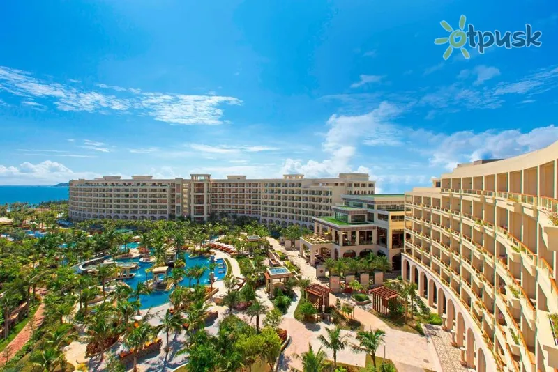 Фото отеля Sheraton Sanya Haitang Bay Resort 5* о. Хайнань Китай экстерьер и бассейны