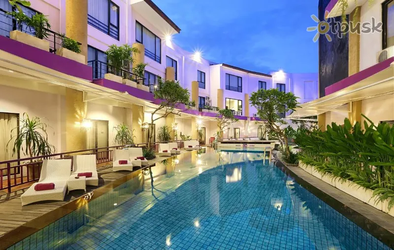 Фото отеля Kuta Central Park Hotel 4* Kuta (Balis) Indonezija išorė ir baseinai