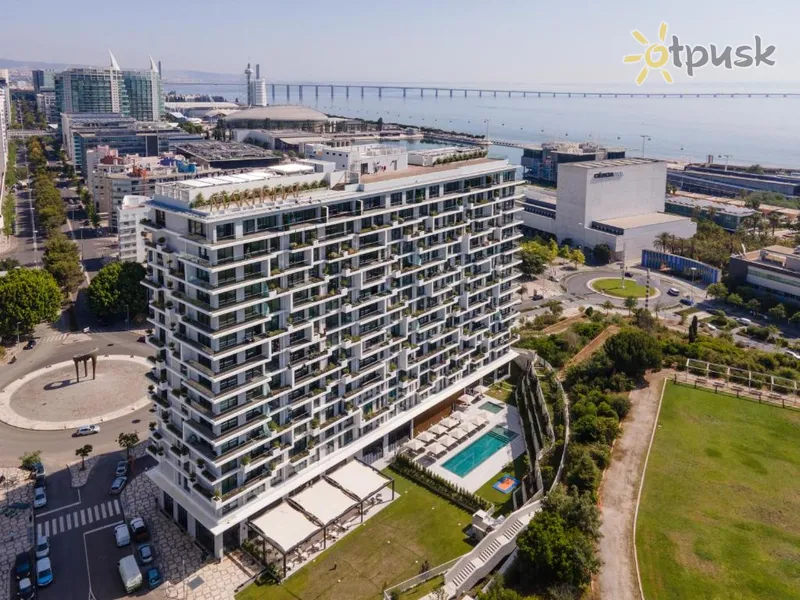 Фото отеля Martinhal Lisbon Oriente 5* Лиссабон Португалия экстерьер и бассейны