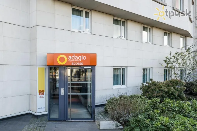 Фото отеля Adagio Access Paris Porte de Charenton Aparthotel 2* Париж Франция экстерьер и бассейны