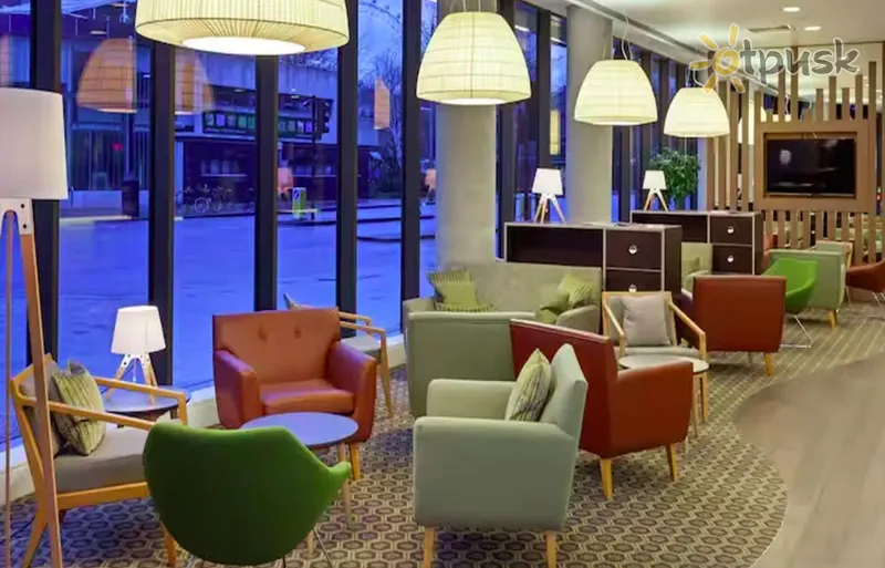 Фото отеля Hampton by Hilton Istanbul Merter 3* Стамбул Турция лобби и интерьер