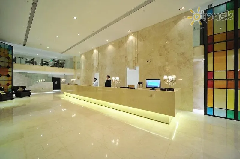 Фото отеля Kingtown Riverside Hotel Plaza Shanghai 4* Шанхай Китай лобби и интерьер