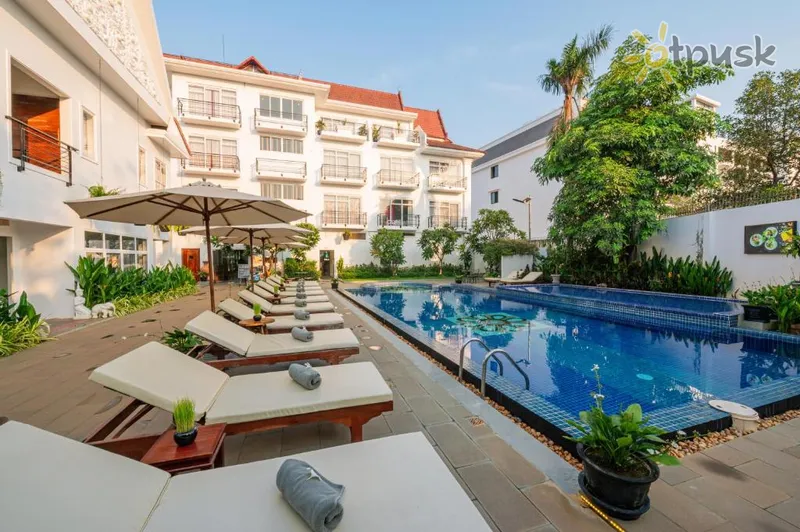 Фото отеля Sala Siem Reap Hotel 4* Сием Риеп Камбоджа экстерьер и бассейны