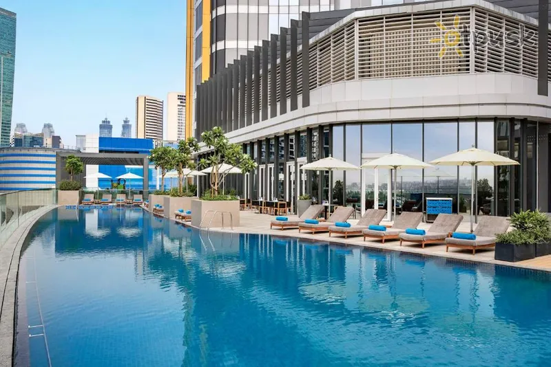 Фото отеля Hilton Garden Inn Dubai Business Bay 4* Дубай ОАЭ 