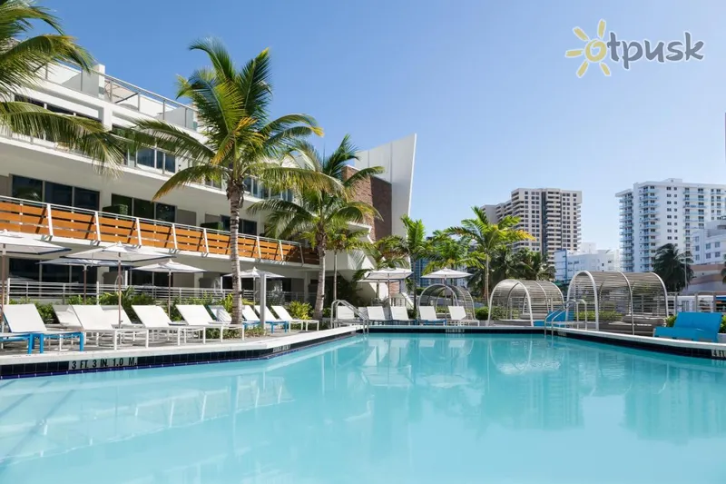 Фото отеля The Gates Hotel South Beach 4* Майами США экстерьер и бассейны