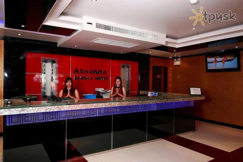 Фото отеля Absolute Bangla Suites 4* о. Пхукет Таиланд лобби и интерьер