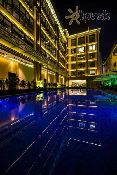 Фото отеля Le Chen Miiya Hotel 4* Сиануквиль Камбоджа экстерьер и бассейны