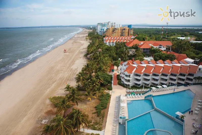 Фото отеля Las Americas Casa de Playa Hotel 5* Картахена Колумбия пляж