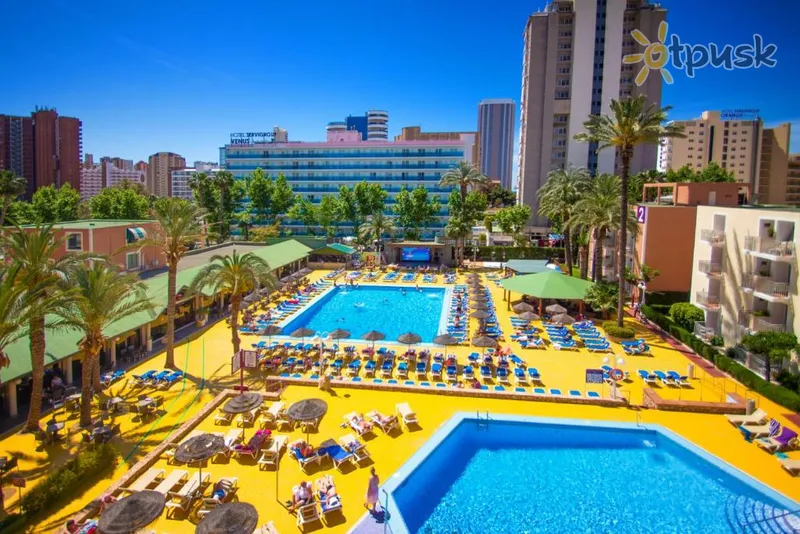 Фото отеля Servigroup Pueblo Benidorm Hotel 3* Коста Бланка Испания экстерьер и бассейны